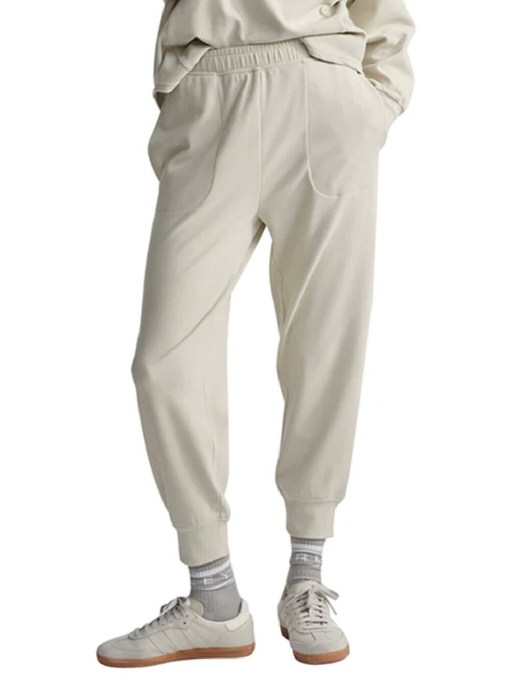 Varley Brushed Rib Slim Cuff Pant